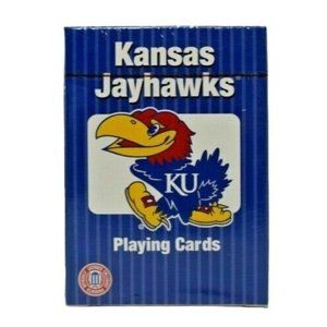 PlayMonster NCAA Kansas Jayhawks Collegiate Team Playing Cards New